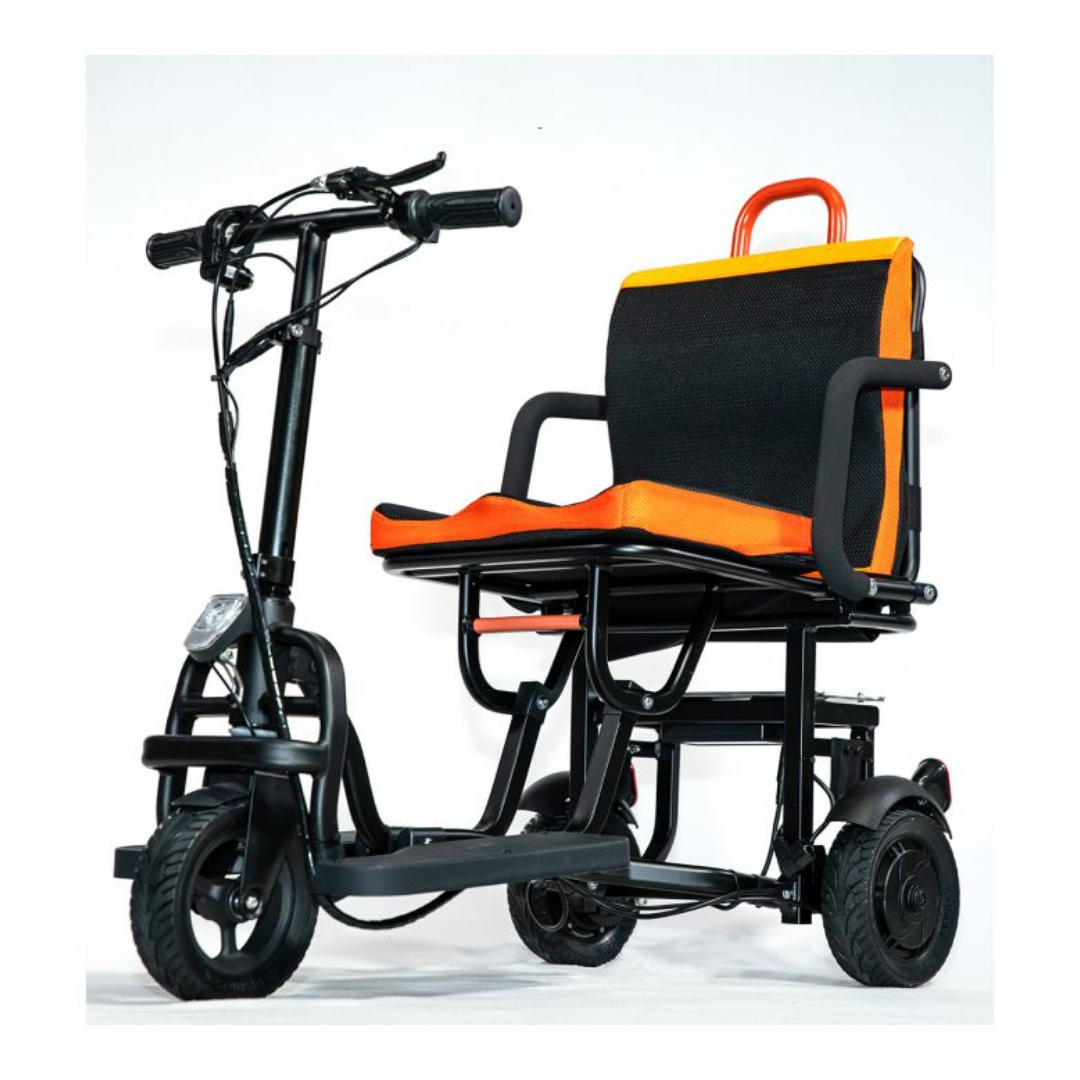 EZ Fold Airline Approved Lightweight Travel Scooter - Only 46 lbs