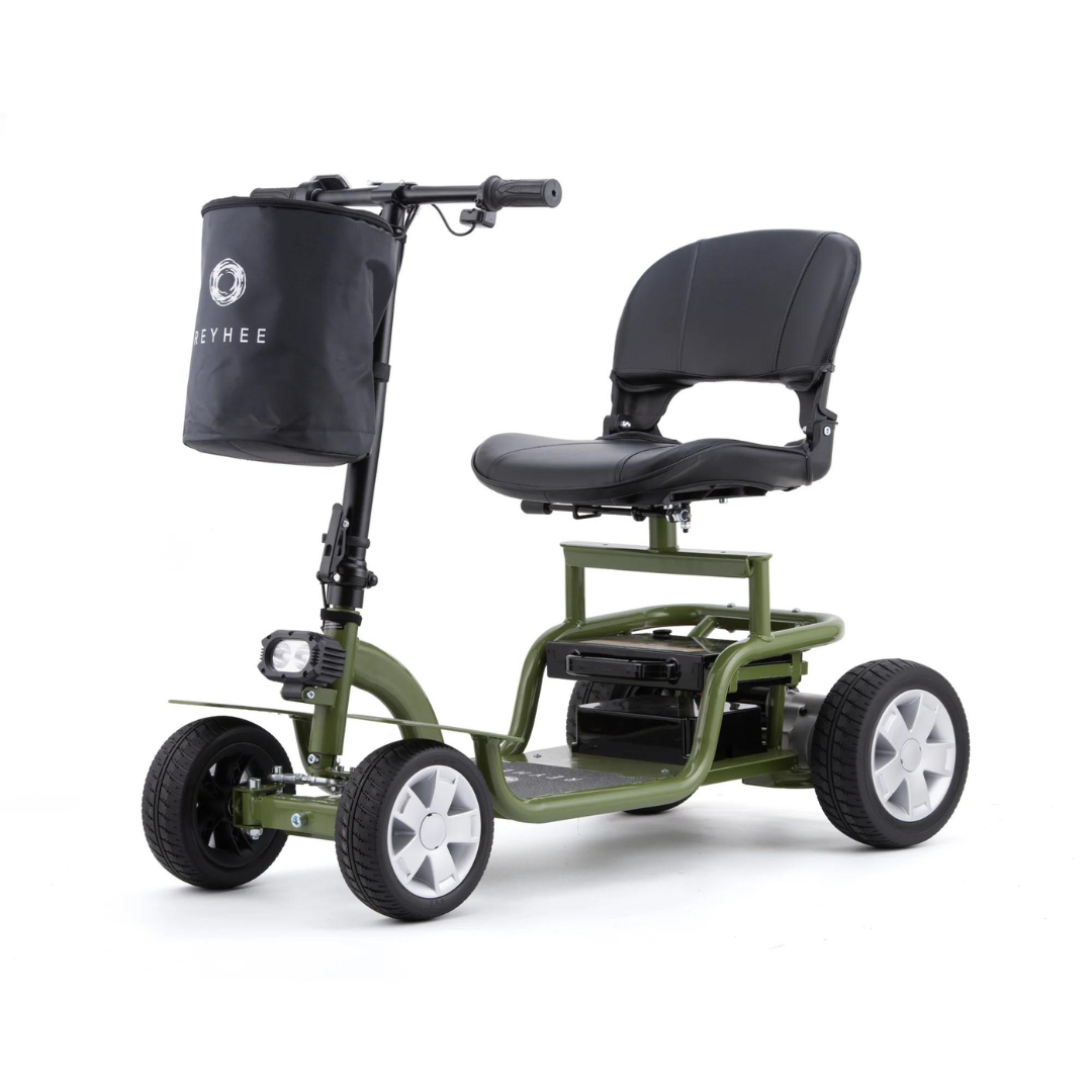 Reyhee EXO 4-Wheel Mobility Scooter - Puncture-Free XL Tires