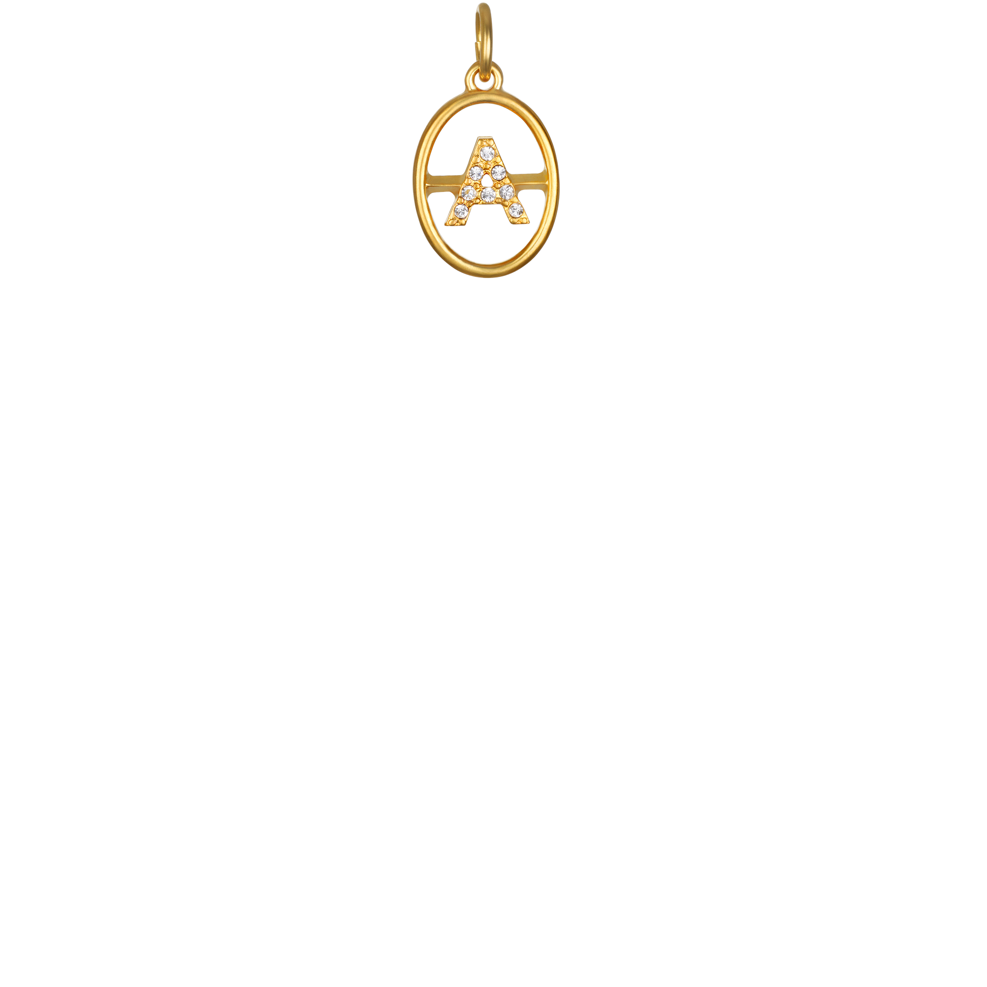 "A" Chloe Initial - Gold