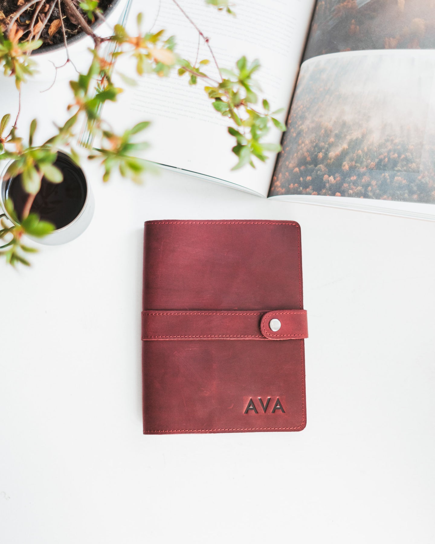 LEATHER NOTEBOOK EMBOSSED