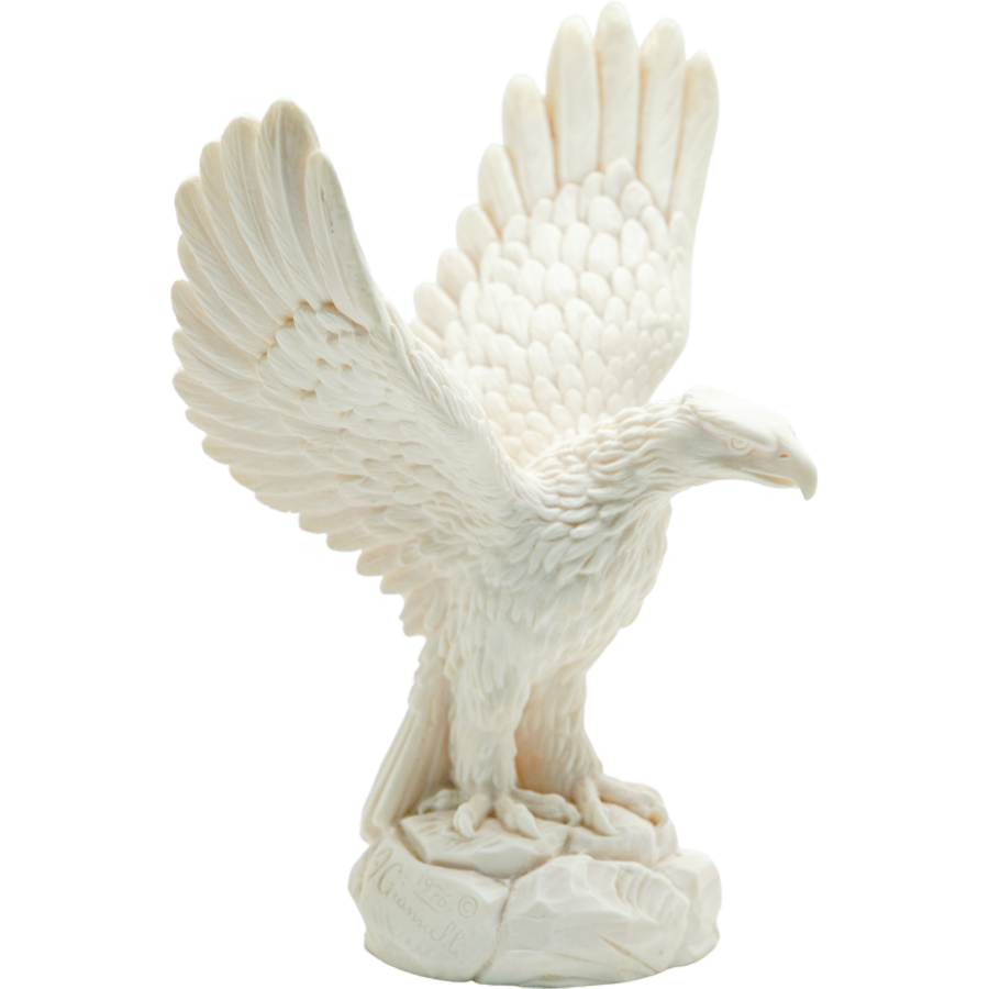 Fine Art Sculpture, White Eagle